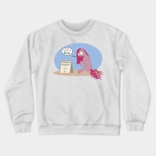 Knotty Plushiemena Crewneck Sweatshirt